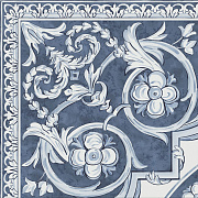 Декор KERAMA MARAZZI Алмаш HGD\A509\SG9174 угол синий 30х30см 0,09кв.м.
