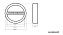 Люстра подвесная KINK Light Тор 08223,33(3000K) 110Вт 3 лампочек LED