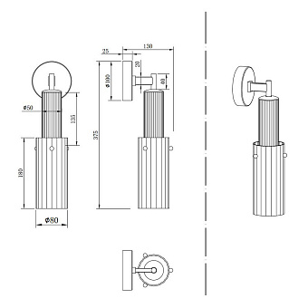 Бра Stilfort Wunder 2160/11/01W 40Вт E14
