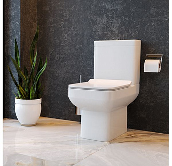 Унитаз напольный SOLE DEEP УТ000053426 безободковый с микролифтом