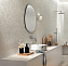 Настенная плитка Atlas Concord Италия 3D Wall A58A Carve Leaf Pearl 40х80см 1,28кв.м. матовая