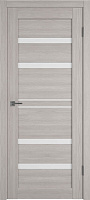 Межкомнатная дверь Владимирская фабрика дверей Atum Pro 26 Stone Oak White Cloud Экошпон 600х2000мм остеклённая