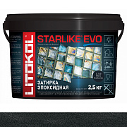 Эпоксидная затирка LITOKOL STARLIKE EVO угольно-чёрный 2,5кг