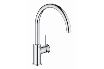 Смеситель для кухни GROHE BauClassic 31535001 высокий излив хром
