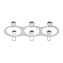 Рамка Lightstar 217636 255х90мм белый