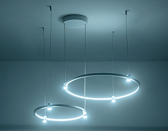 Люстра подвесная Ambrella COMFORT LineTech FL5521 45Вт 8 лампочек LED