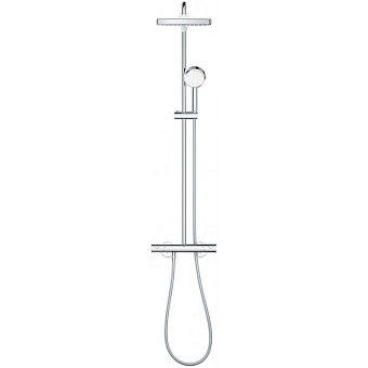 Душевая система GROHE Tempesta Cosmopolitan System 250 26689000 хром