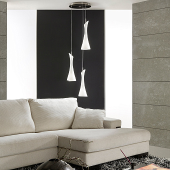 Люстра подвесная Mantra ZACK 0770 60Вт 3 лампочек E27