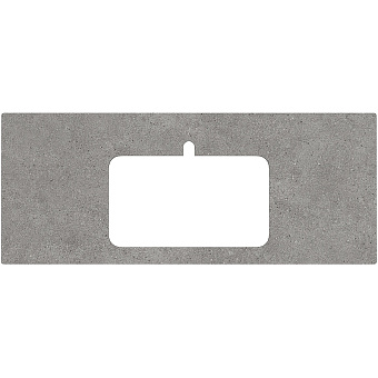 Столешница KERAMA MARAZZI Plaza PL2.DL500920R\120 Керамогранит 48х117см серый