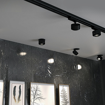 Трековый светильник Novotech EDDY 358942 15Вт LED чёрный для однофазного трека