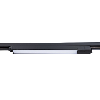 Трековый светильник Arte Lamp LINEETTA A4570PL-1BK 12Вт LED прозрачный для однофазного трека