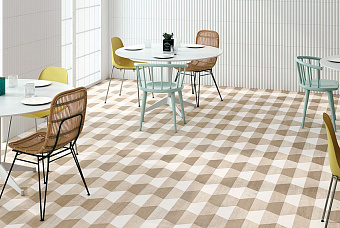 Матовый керамогранит WOW 60 Grad 120282 Grad Trapezium Wood Mid 9,8х23см 0,334кв.м.