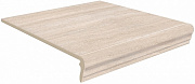 Плитка для ступеней KERAMA MARAZZI Пантеон SG157200R\GR бежевая фронтальная 34х40,2см 0,137кв.м. матовая