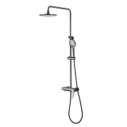 Душевая система LEMARK Bronx LM3760GM графит