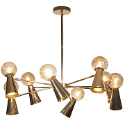 Люстра Loft It Halley 10046/8 Gold 360Вт 16 лампочек G9/GU10