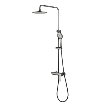 Душевая система LEMARK Bronx LM3760GM графит