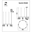 Светильник подвесной ST Luce KENDO SL1213.703.08 40Вт GU10