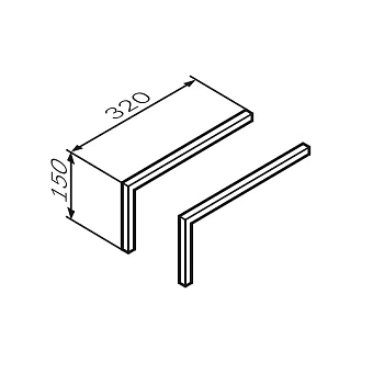 Ножки AM-PM M71A-LEGS-TC