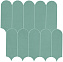 Керамическая мозаика Atlas Concord Италия Prism A4Z5 Moss Mosaico Bead 29,7х29,6см 0,53кв.м.