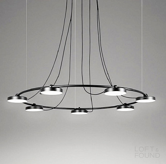 Люстра подвесная ImperiumLOFT Cary 208725-26 70Вт 7 лампочек LED