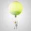Светильник потолочный ImperiumLOFT Mercury 208668-23 60Вт E27
