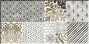 Декор BERYOZA CERAMICA Valensole 641324 горчичный 25х50см 0,875кв.м.