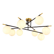 Люстра потолочная Arte Lamp ALCOR A2224PL-8BK 40Вт 8 лампочек E14