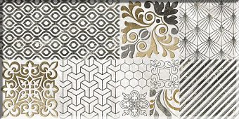 Декор BERYOZA CERAMICA Valensole 641324 горчичный 25х50см 0,875кв.м.
