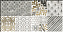 Декор BERYOZA CERAMICA Valensole 641324 горчичный 25х50см 0,875кв.м.