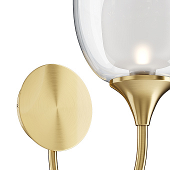 Бра Maytoni Aura MOD016WL-01BS 60Вт E14