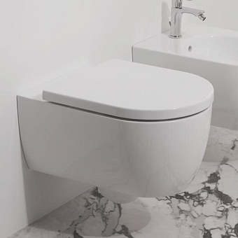 Сиденье для унитаза IDEAL STANDARD BLEND CURVE T376001 с микролифтом