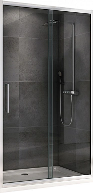 Душевая дверь Abber Schwarzer Diamant AG30170H 195х170см стекло прозрачное