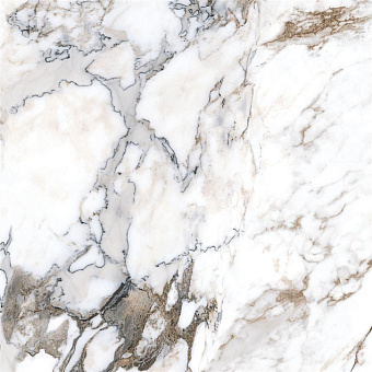 Лаппатированный керамогранит VITRA Marble-Х K949761LPR01VTE0 Бреча Капрайа белый 60х60см 1,44кв.м.