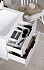Тумба с раковиной AQWELLA Accent ACC0106W 45х62х56см