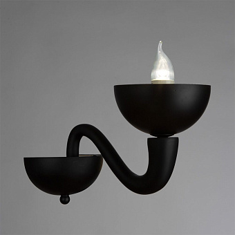 Светильник настенный Divinare BIANCA-NERO 7091/04 AP-1 40Вт E14