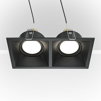 Светильник точечный встраиваемый Maytoni Dot DL029-2-02B 50Вт GU10