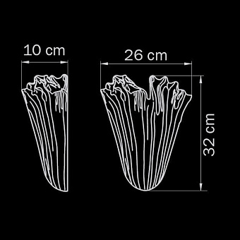 Светильник настенный Lightstar Murano 601610 40Вт E14