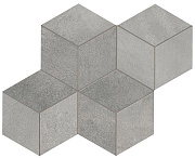 Керамическая мозаика Atlas Concord Италия Blaze A0UO Aluminium Mosaico Esagono Matt 30х35см 0,42кв.м.