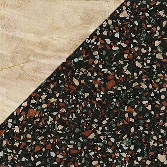 Матовый керамогранит ABK Play PF60005897 Marble Black 20х20см 1,04кв.м.