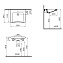 Раковина подвесная VITRA VitrA for All 5289B003-0001 60х16,5см