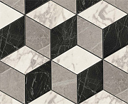 Керамическая мозаика Atlas Concord Италия Marvel Pro ADVQ Mosaico Esagono Multicolor Cold 30х35см 0,42кв.м.