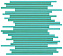 Керамическая мозаика Atlas Concord Италия Dwell 9DLT Turquoise Mosaico L 30,5х26см 0,476кв.м.