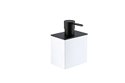 Дозатор Stil Haus Rettangolo 1203(23-BI) чёрный матовый