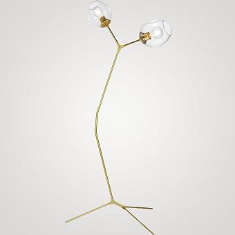 Торшер ImperiumLOFT Сrumpled Glass 85482-22 120Вт E27 2 плафонов