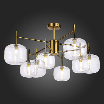 Люстра потолочная ST Luce FINN SL1049.302.08 40Вт 8 лампочек G9