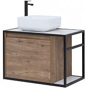 Тумба под раковину подвесная AQUANET Nova Lite Loft 261658 44х75х51,8см