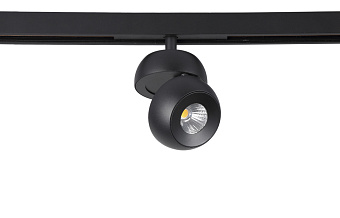 Магнитный трековый светильник CRYSTAL LUX SPACE CLT 0.33 011 7W BL-BL 4000K 7Вт LED чёрный