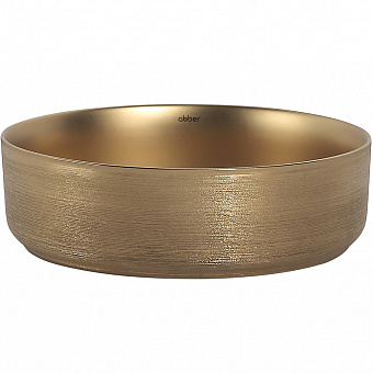Раковина накладная Abber BEQUEM AC2109BGM 40х40см