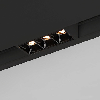 Трековый светильник Arlight Mag-Laser 027623 3Вт LED чёрный для однофазного трека