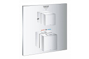 Смеситель для ванны GROHE Grohtherm Cube 24155000 хром